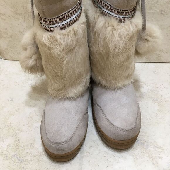 MINNETONKA LEATHER CARSON MUKLUK BOOTS - Picture 12 of 12